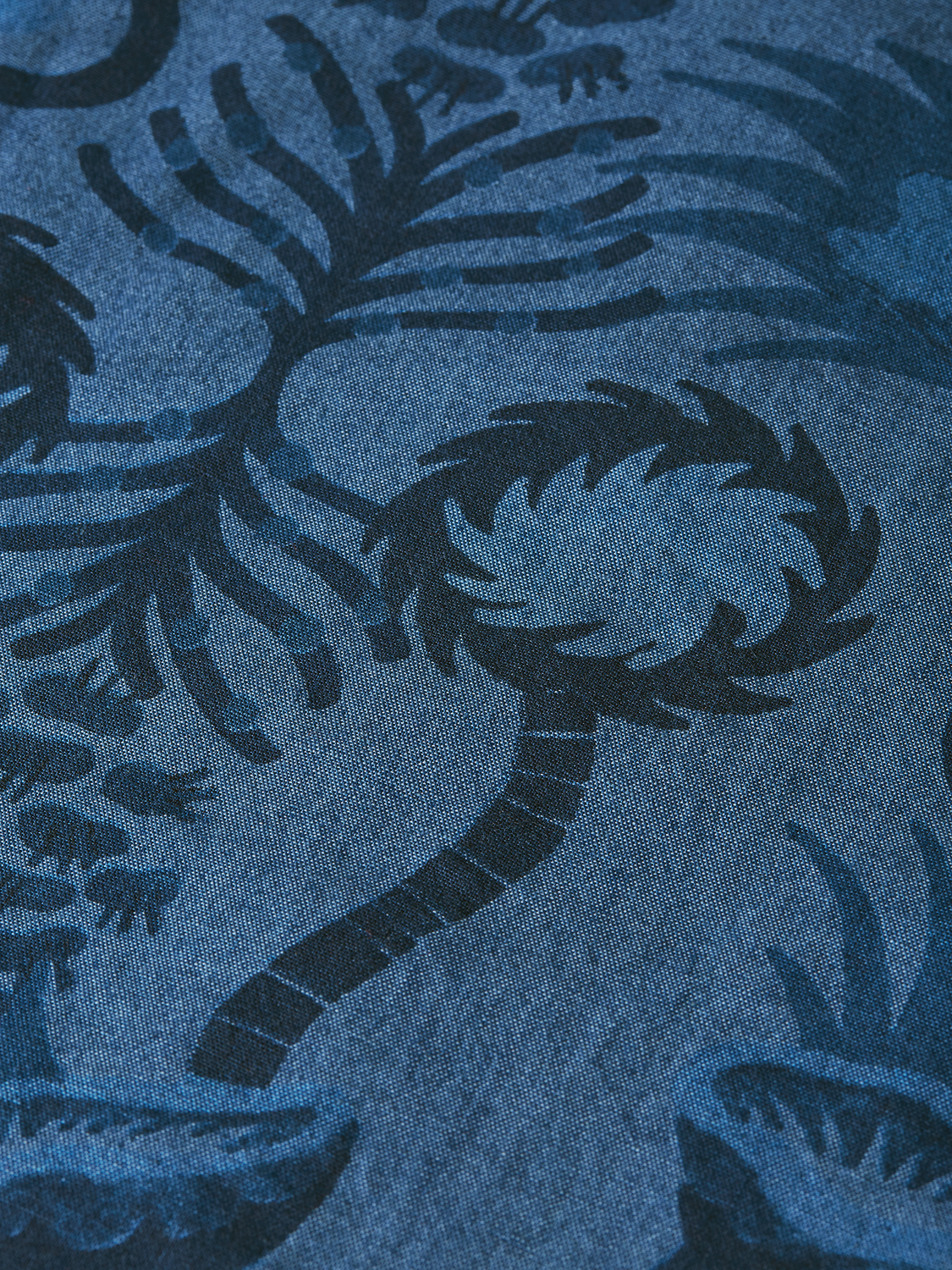 Printed Chambray Shirt