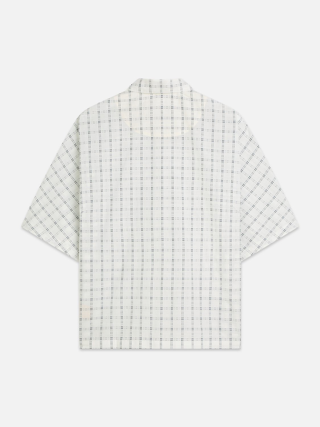 Check Loose-Fit Short-Sleeve Shirt