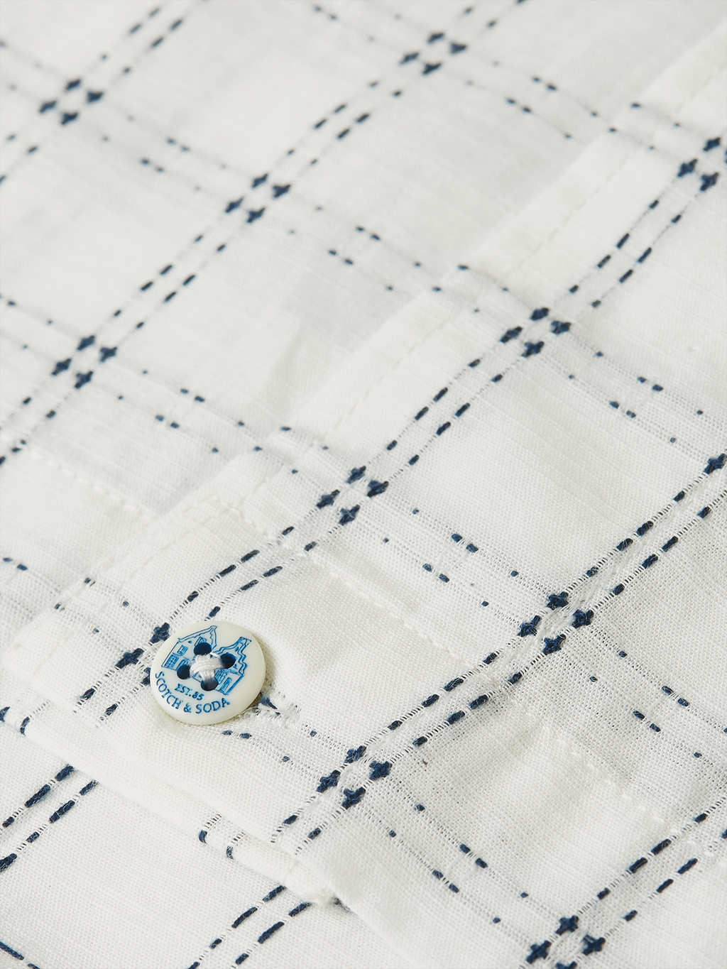 Check Loose-Fit Short-Sleeve Shirt