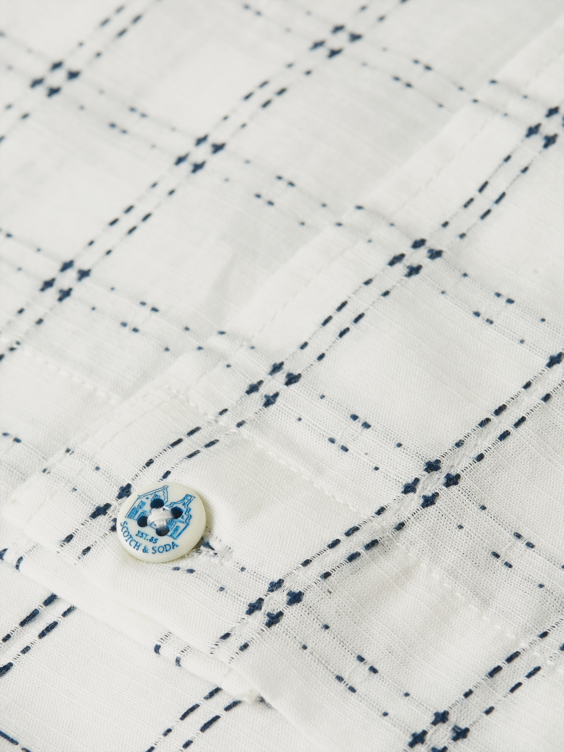 Check Loose-Fit Short-Sleeve Shirt