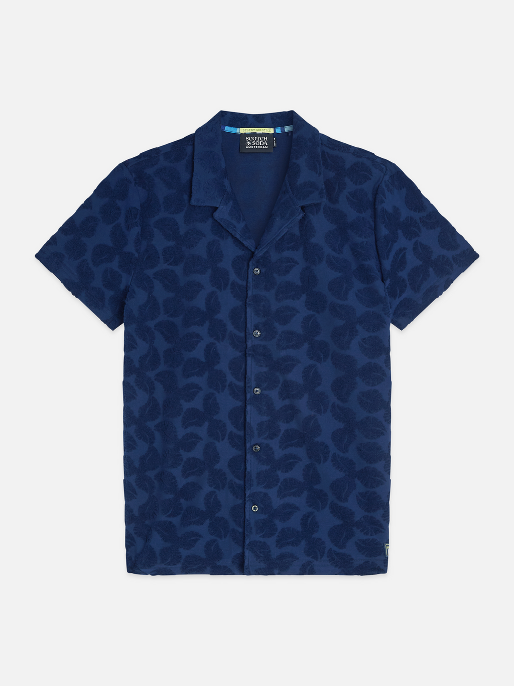 Terry Jacquard Regularfit Shortsleeved Shirt