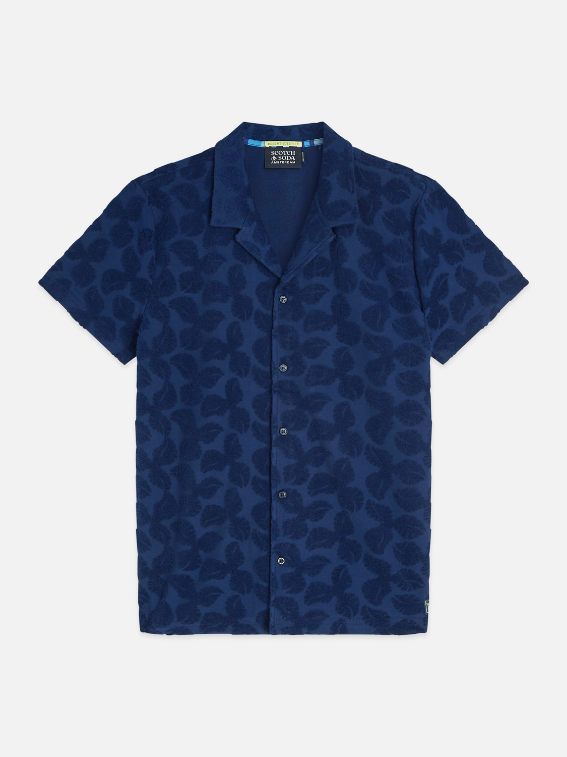 Terry Jacquard Regularfit Shortsleeved Shirt