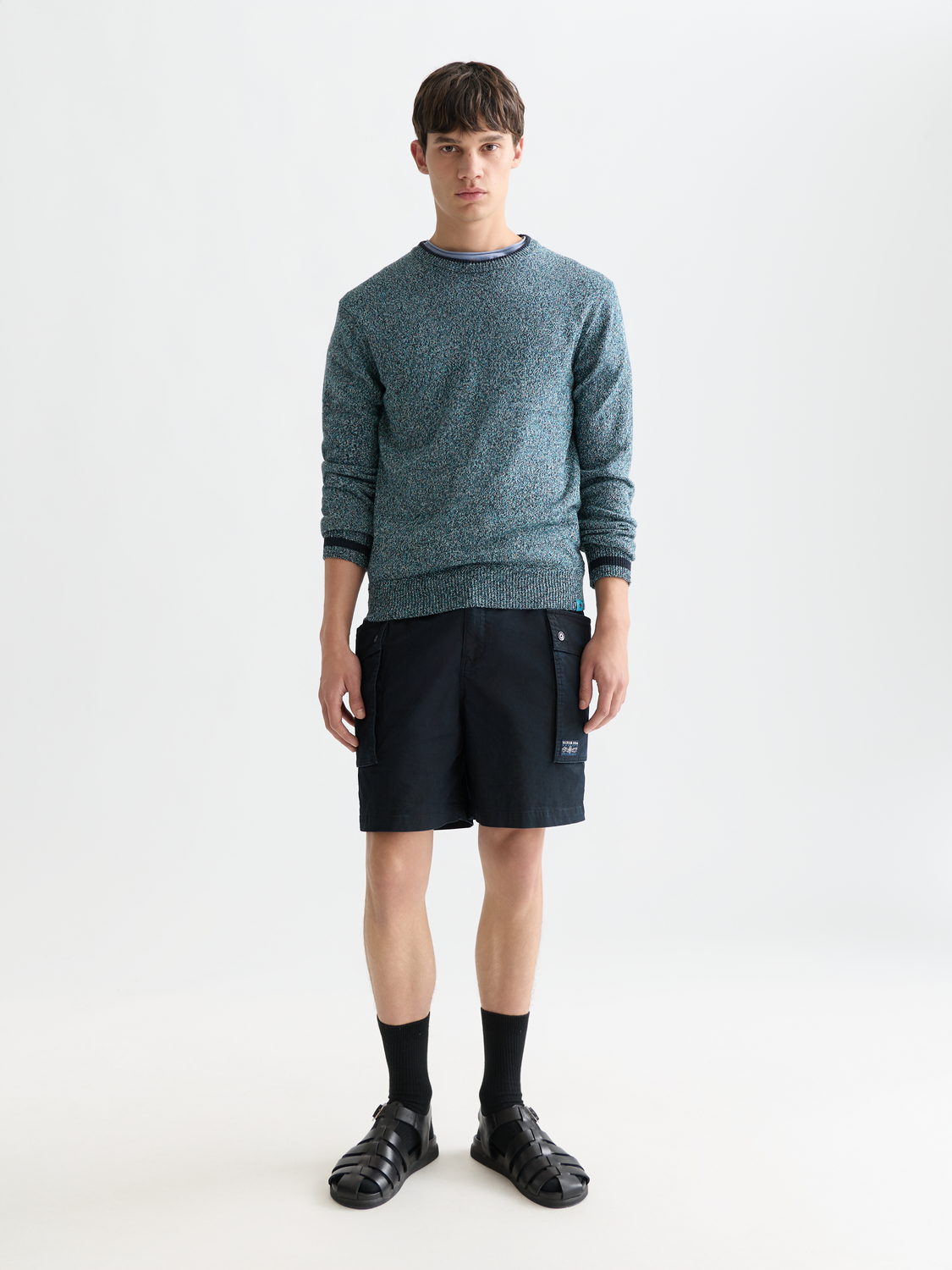 Melange Regular-Fit Pullover