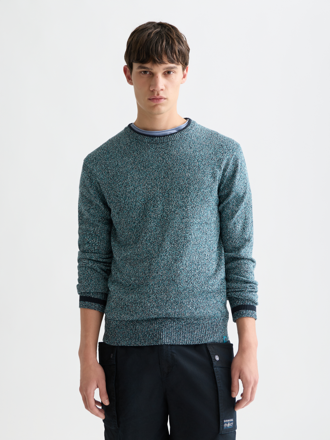 Melange Regular-Fit Pullover