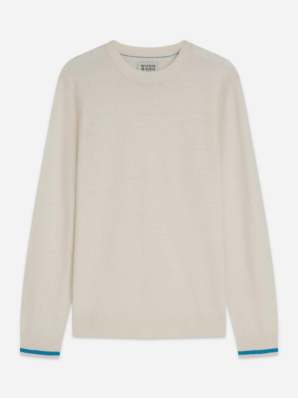 Linen-Blend Regular-Fit Pullover