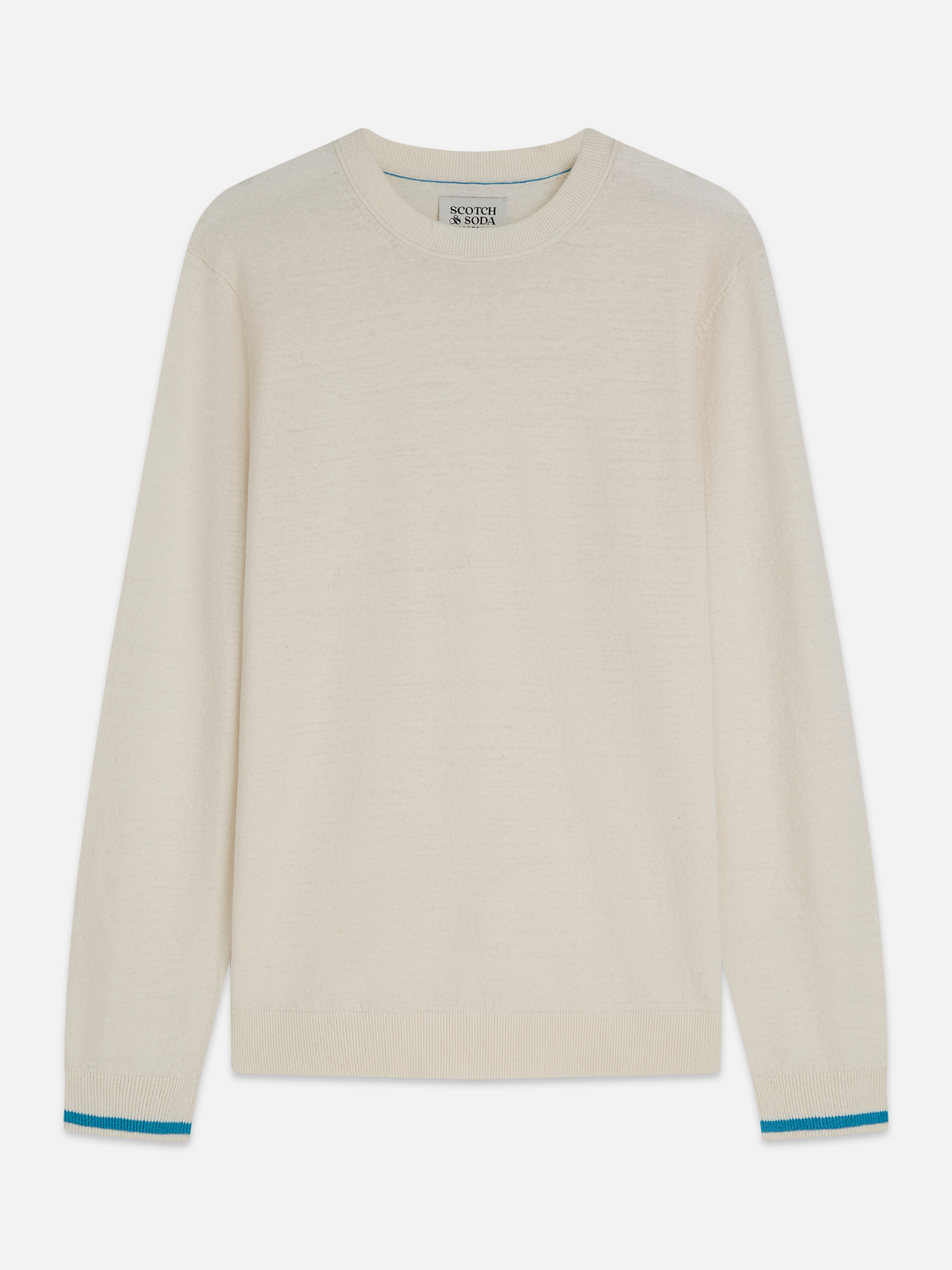 Linen-Blend Regular-Fit Pullover