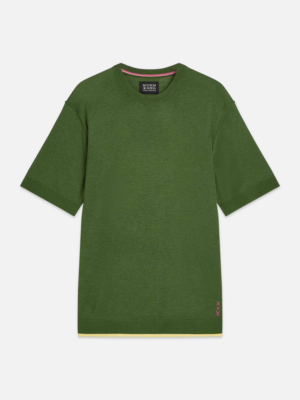 Knitted Relaxed-Fit T-Shirt