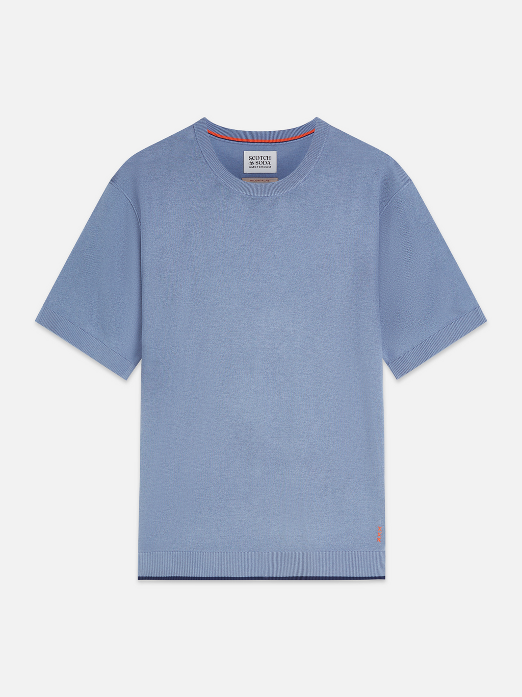 Knitted Relaxed-Fit T-Shirt