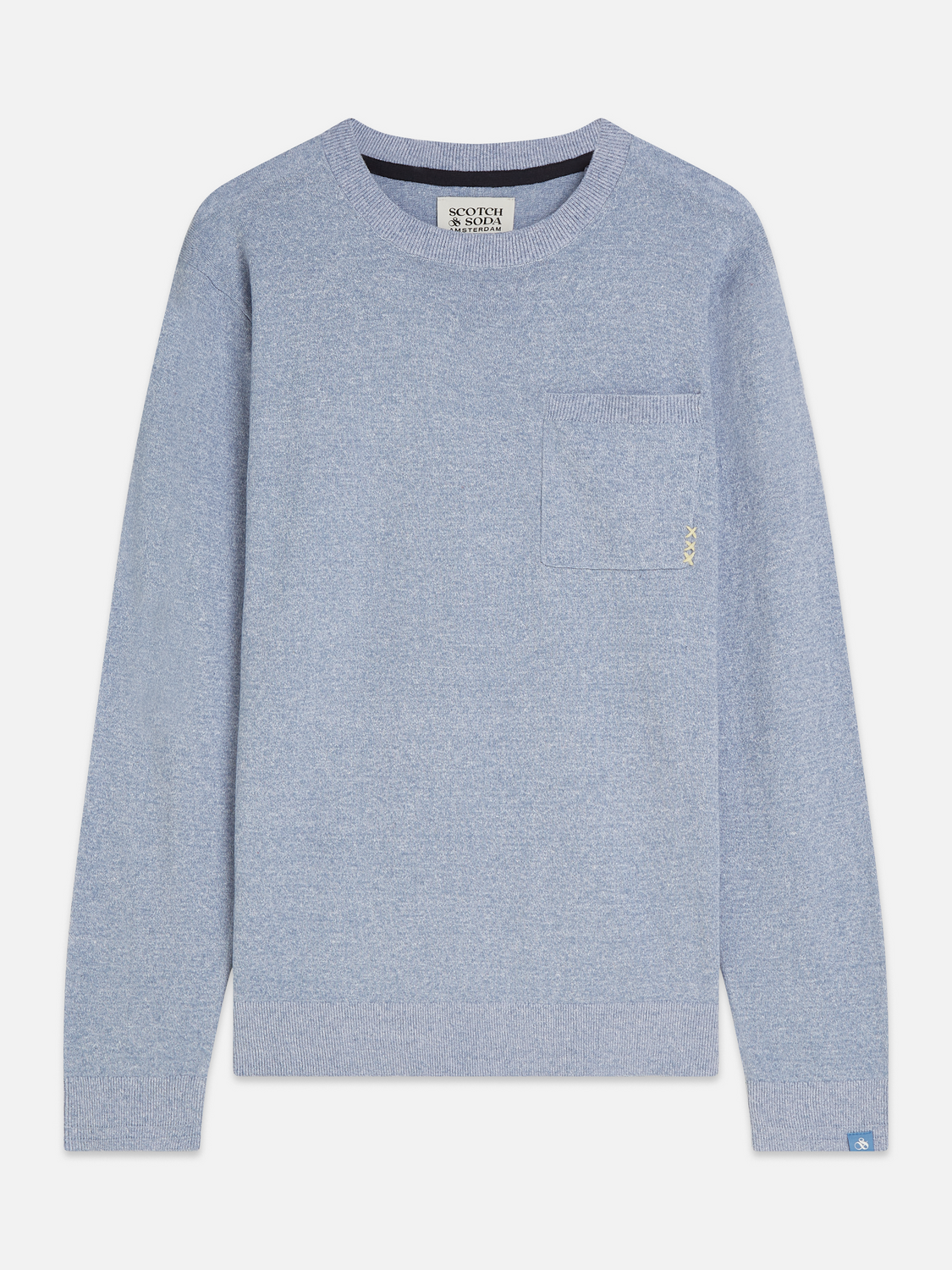 Linenblend Melange Regularfit Pullover