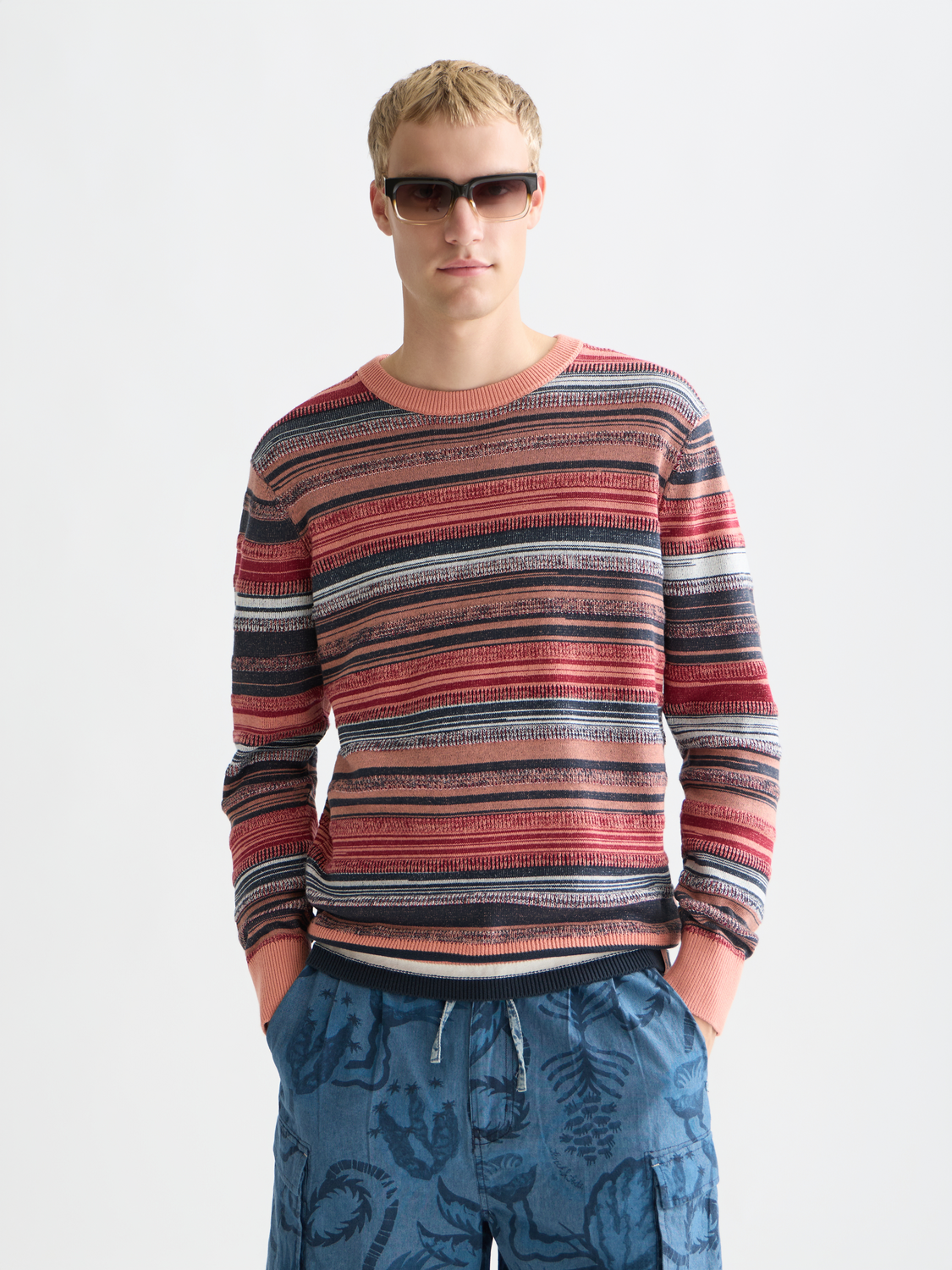 Striped Regular-Fit Pullover