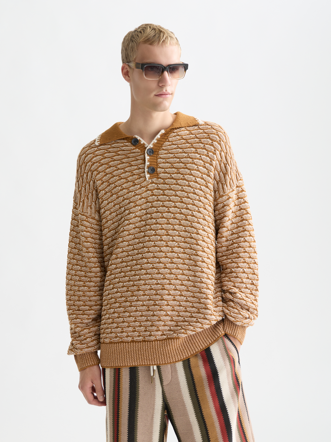 Extra Dropped Shoulder Polo