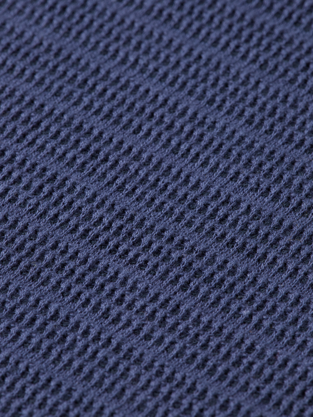 Structured Knitted Regular-Fit Polo