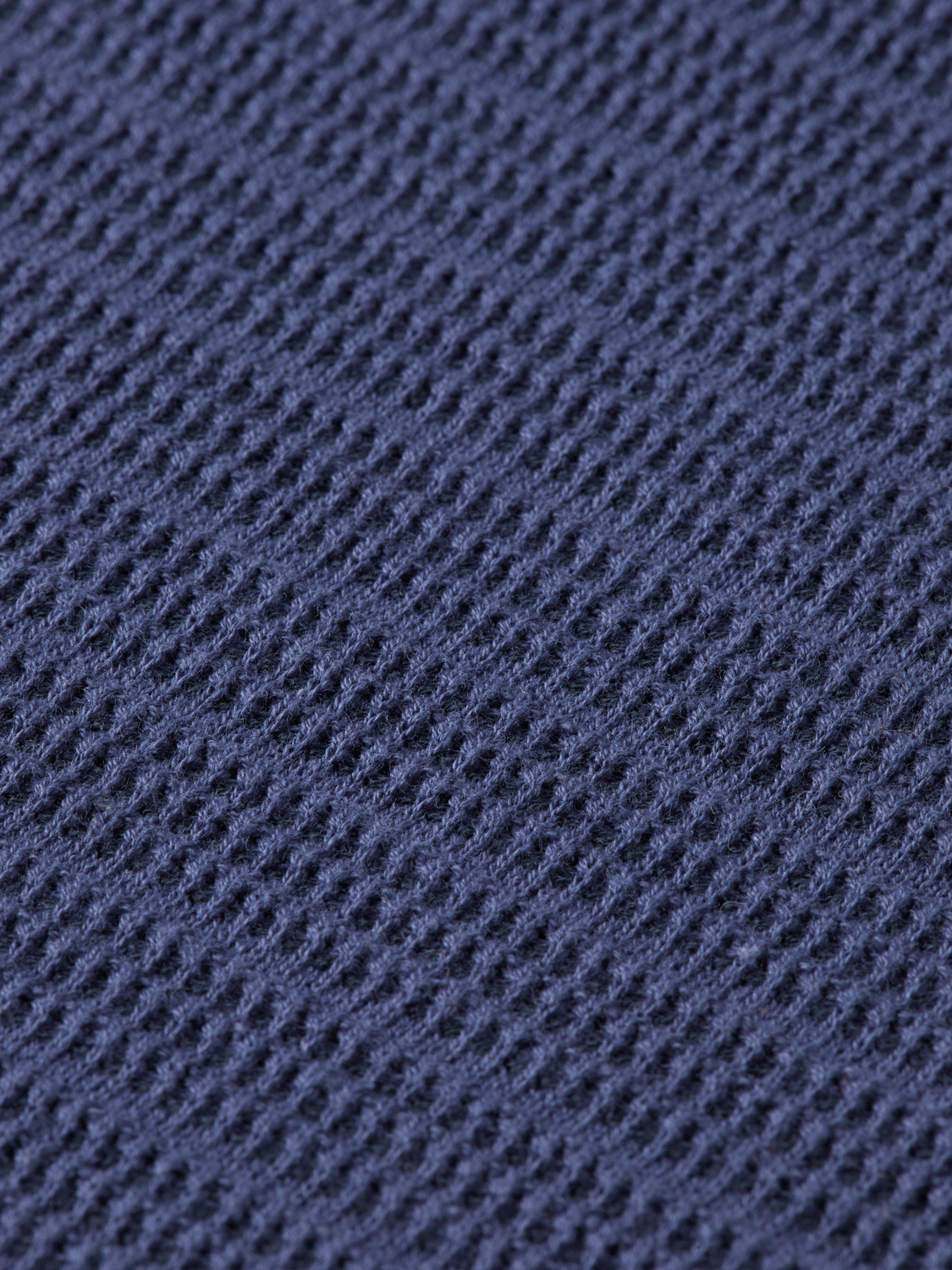 Structured Knitted Regular-Fit Polo