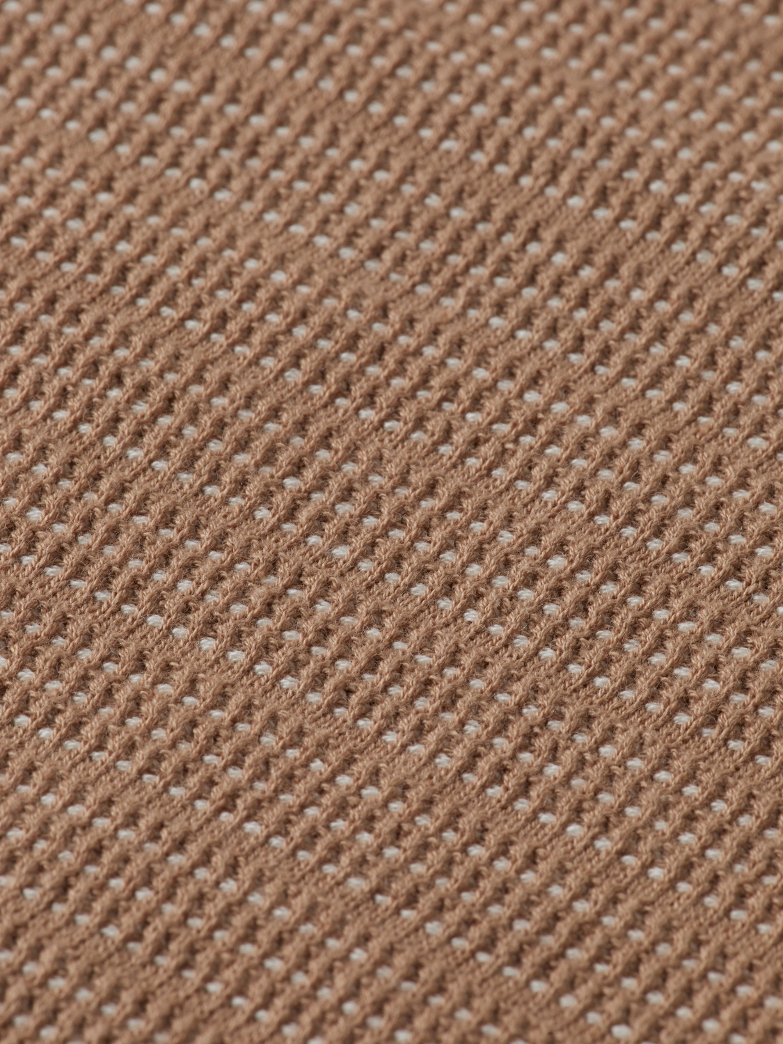 Structured Knitted Regular-Fit Polo