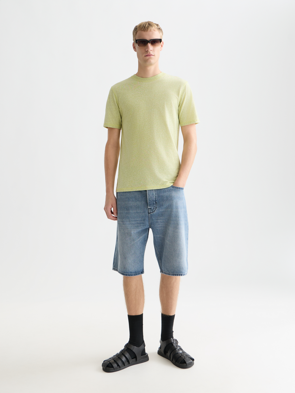 Melange Regular-Fit T-Shirt