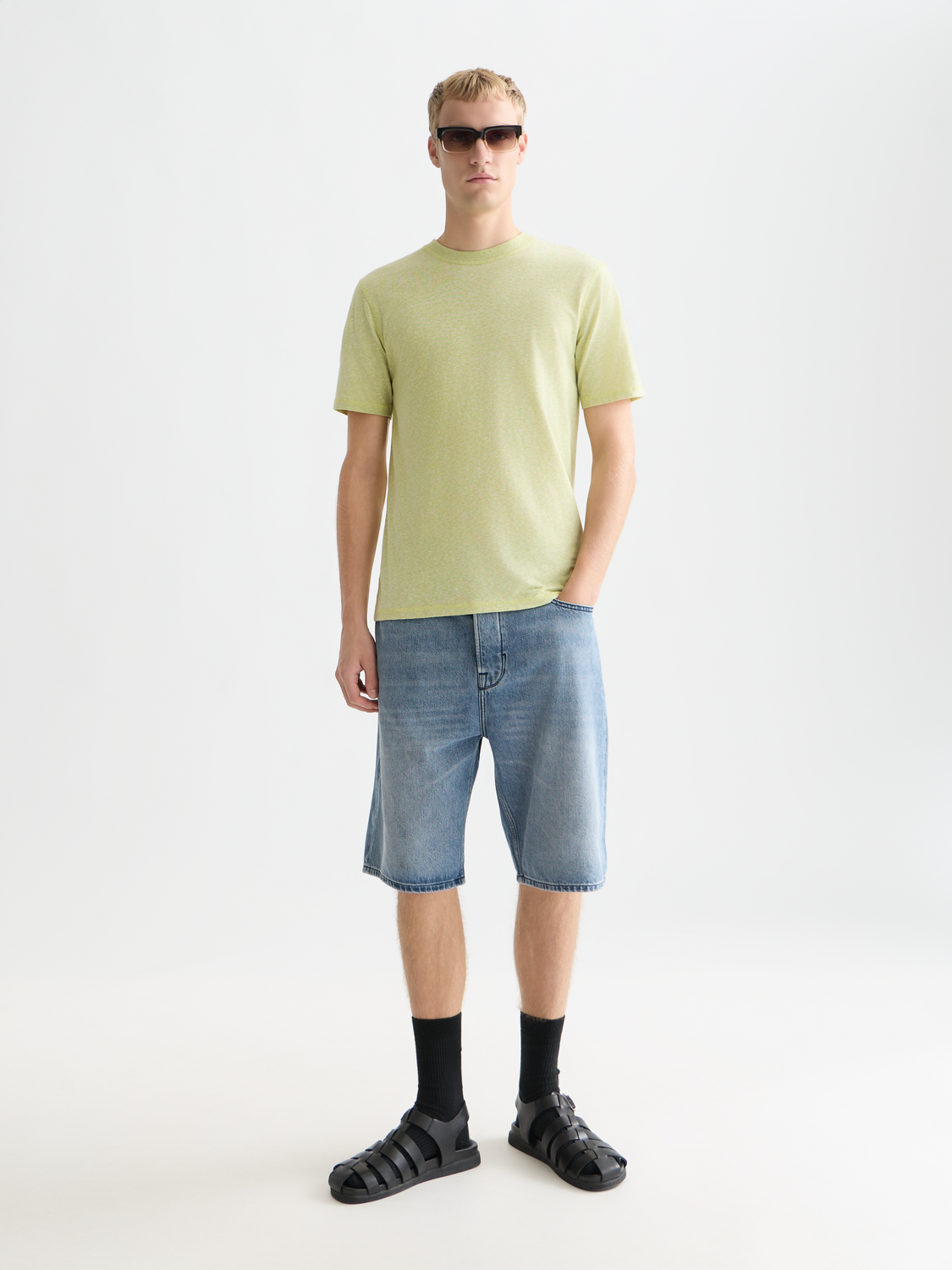 Melange Regular-Fit T-Shirt