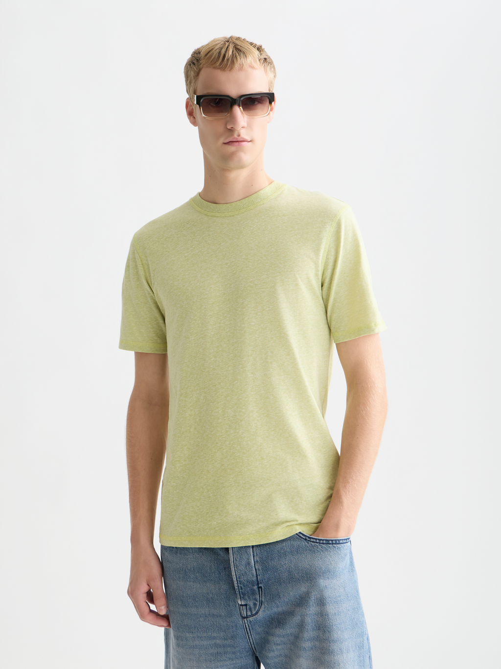 Melange Regular-Fit T-Shirt