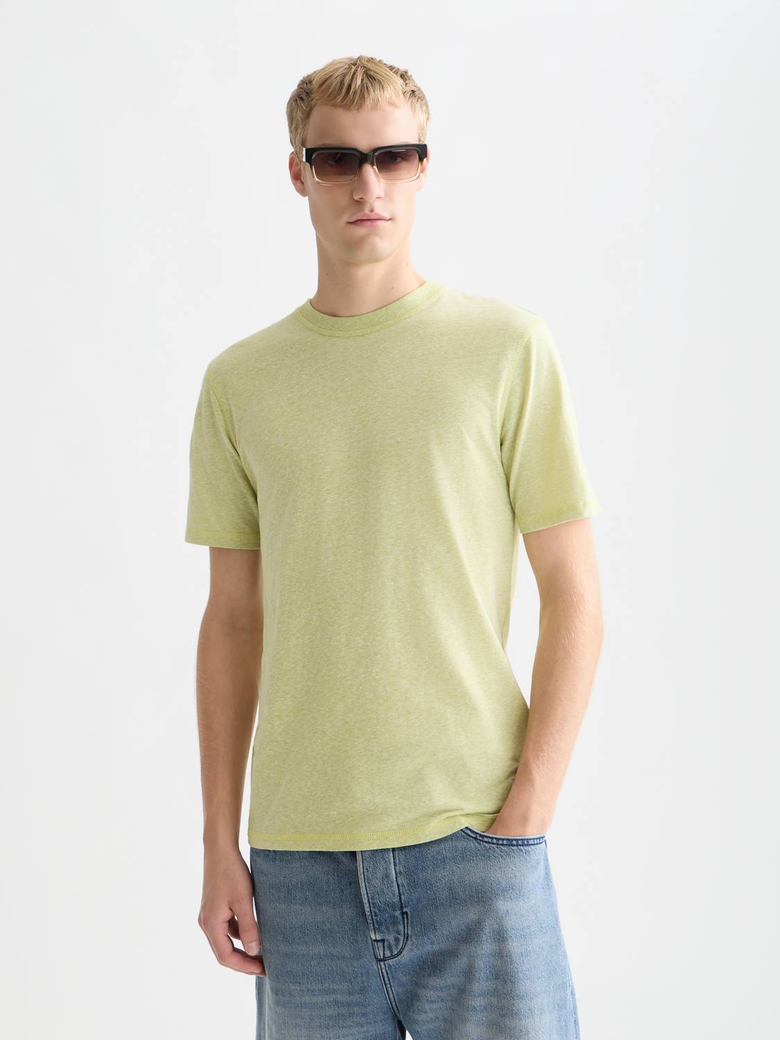 Melange Regular-Fit T-Shirt