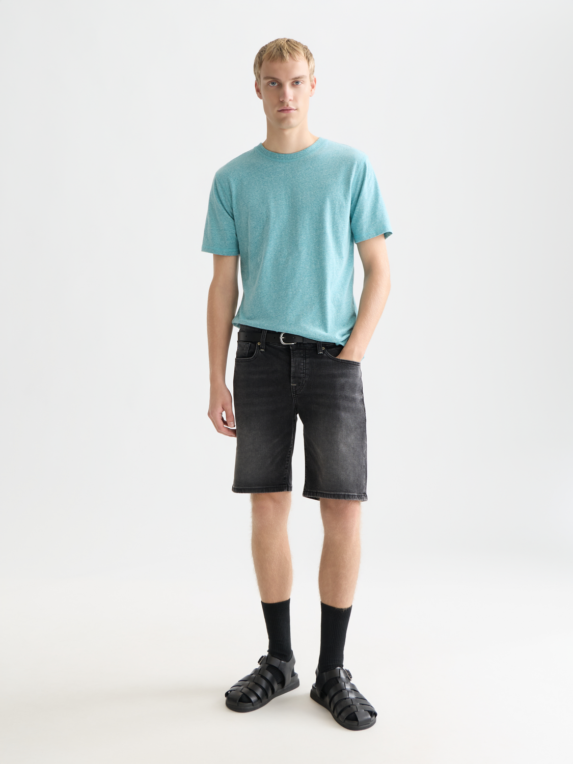 Melange Regular-Fit T-Shirt