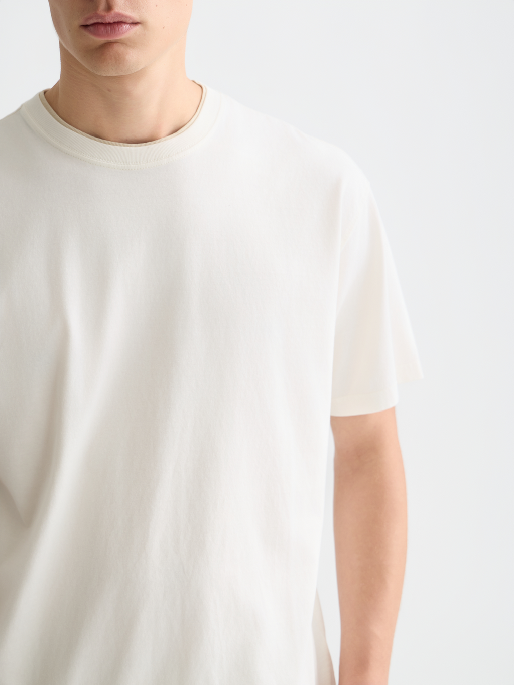 3 Crosses Garment-Dyed Relaxed-Fit T-Shirt