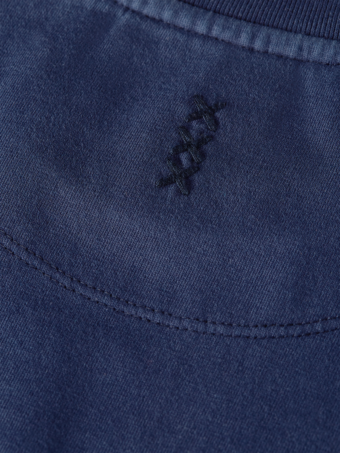 3 Crosses Garment-Dyed Relaxed-Fit T-Shirt