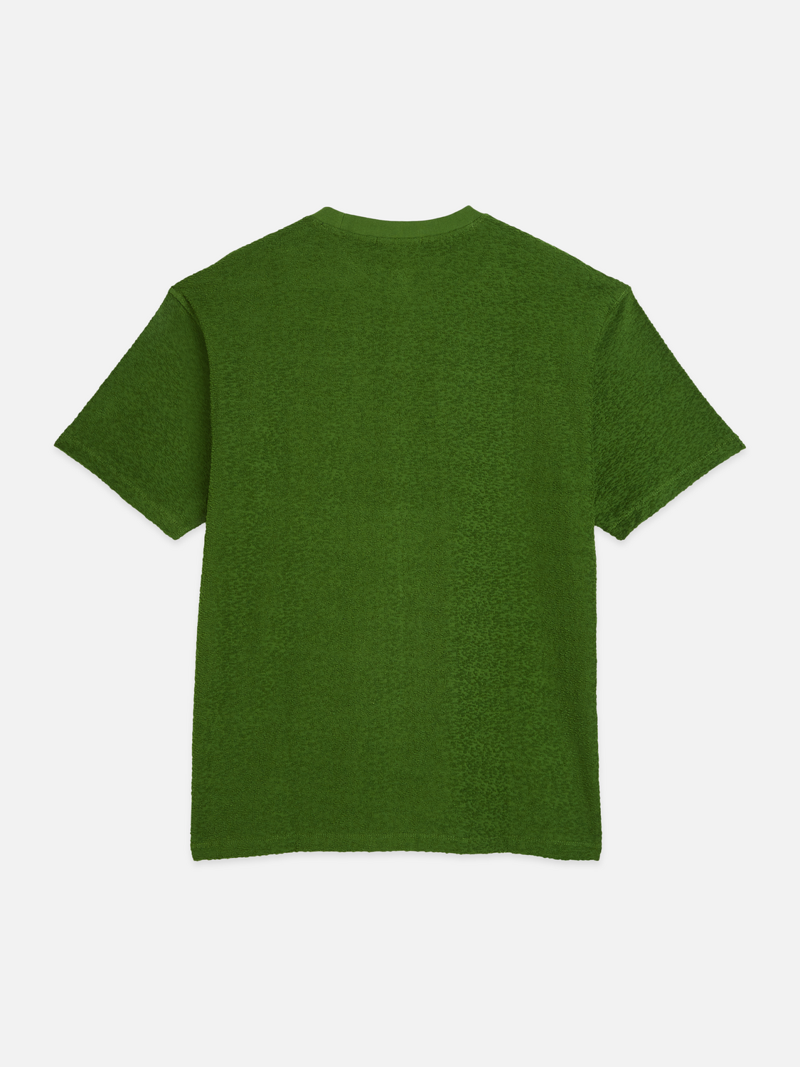 Jacquard Toweling Relaxed Fit T-Shirt