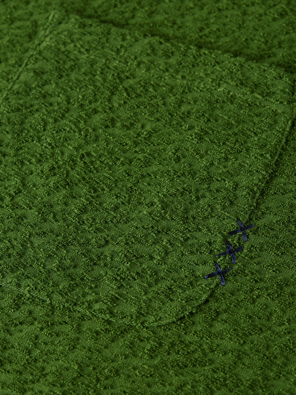 Jacquard Toweling Relaxed Fit T-Shirt