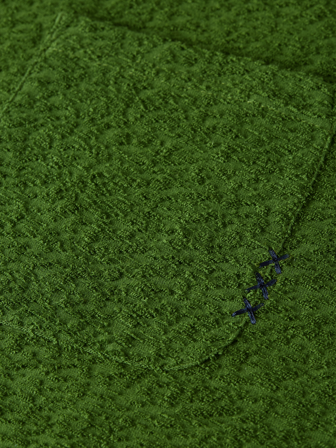 Jacquard Toweling Relaxed Fit T-Shirt