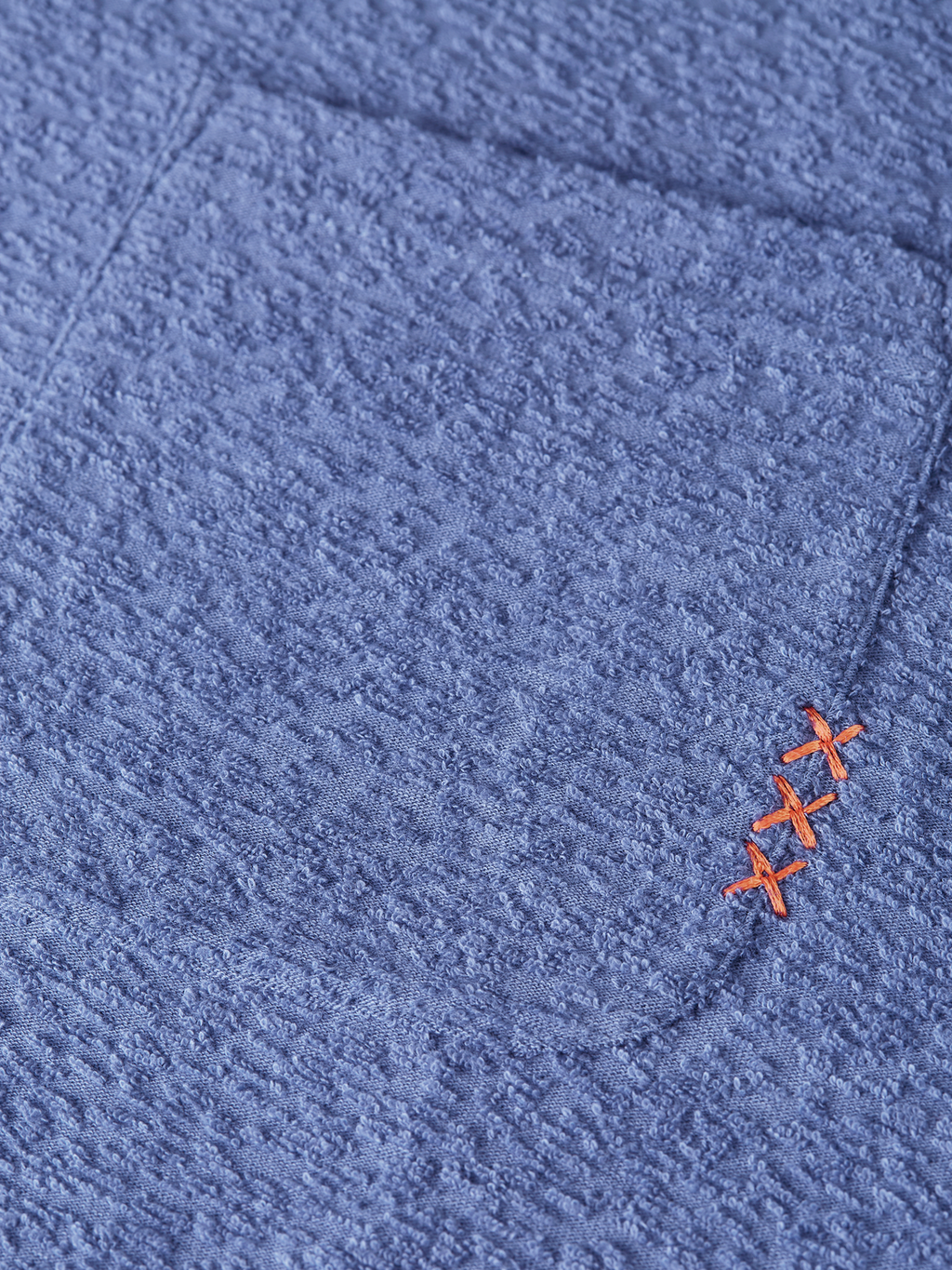 Jacquard Towelling Relaxed-Fit T-Shirt