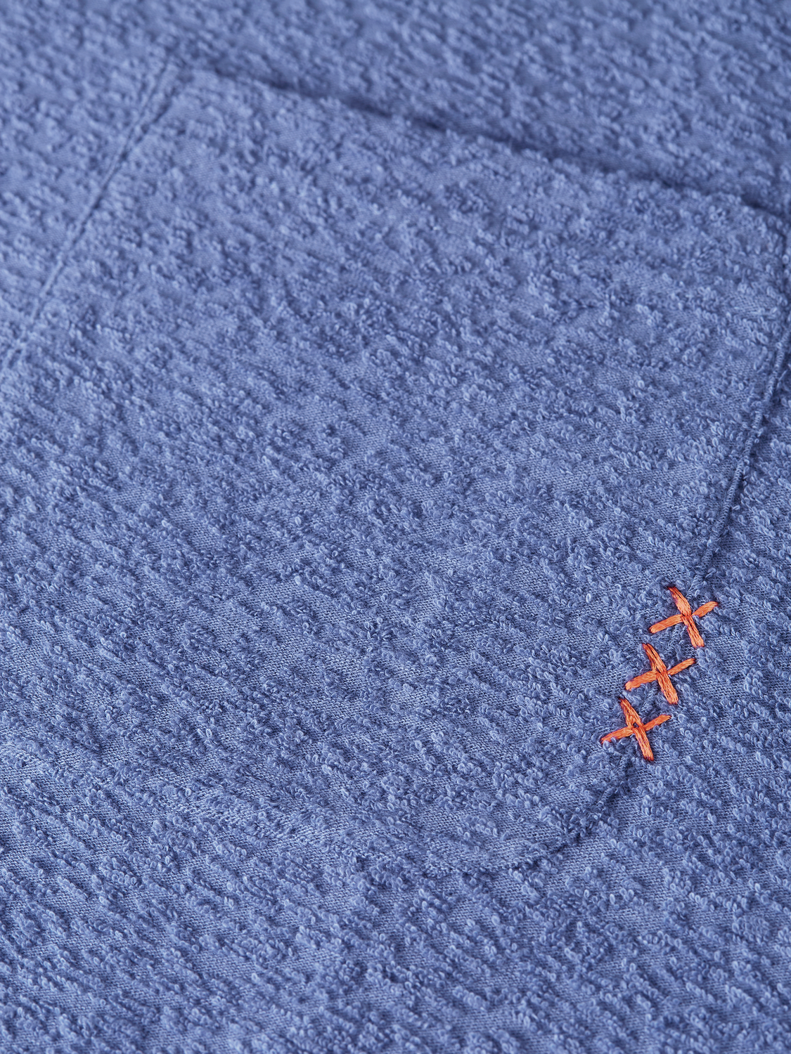 Jacquard Towelling Relaxed-Fit T-Shirt