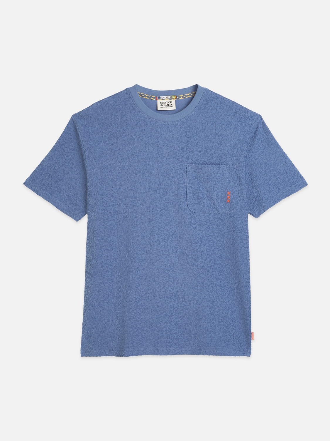 Jacquard Towelling Relaxed-Fit T-Shirt
