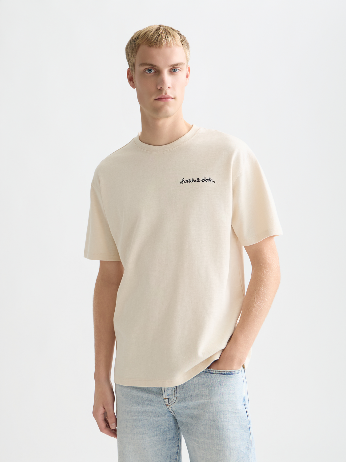 Chest Pocket Artwork T-Shirt