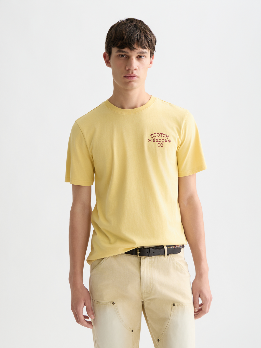 Left Chest Artwork Regular-Fit Tshirt