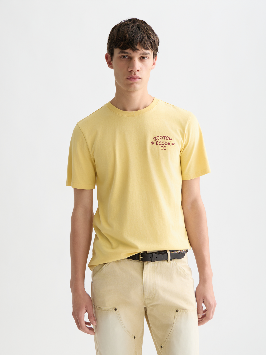 Left Chest Artwork Regular-Fit Tshirt