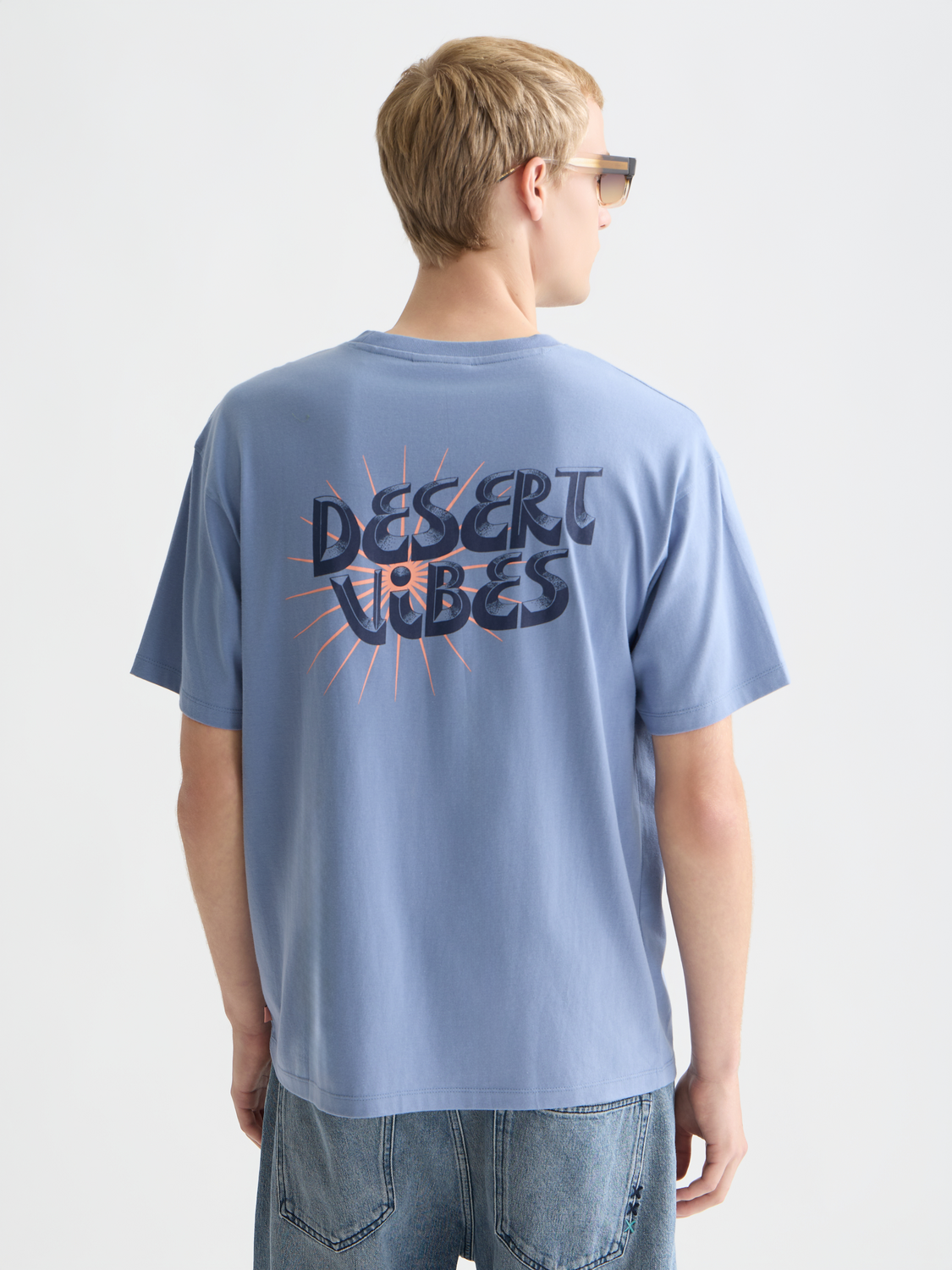 Front And Back Artwork Relaxed-Fit T-Shirt