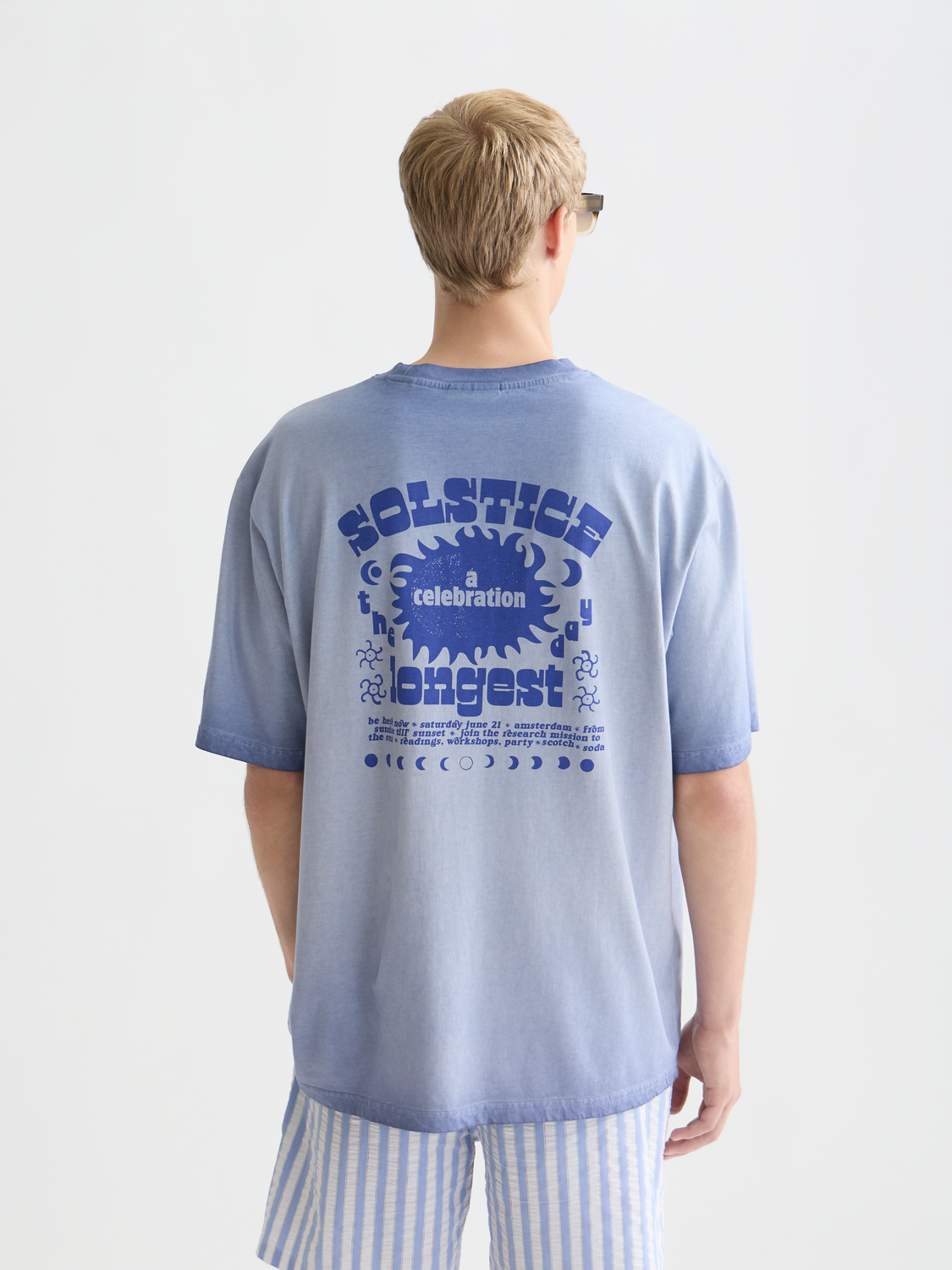 Front And Back Artwork Loose-Fit T-Shirt