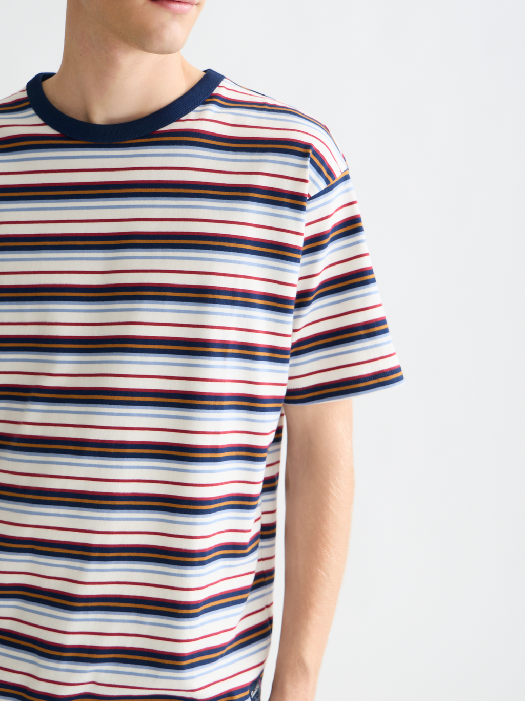 Relaxed-Fit Yarn Dyed T-Shirt