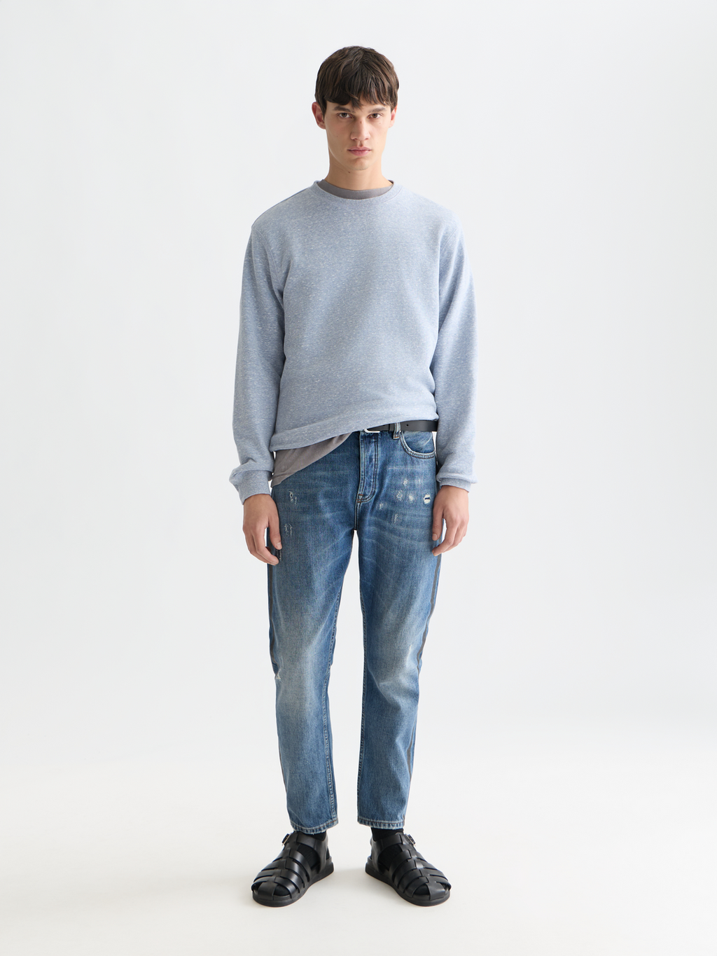 Melange Regular Fit Sweatshirt