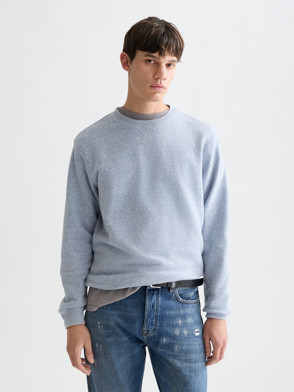 Melange Regular Fit Sweatshirt