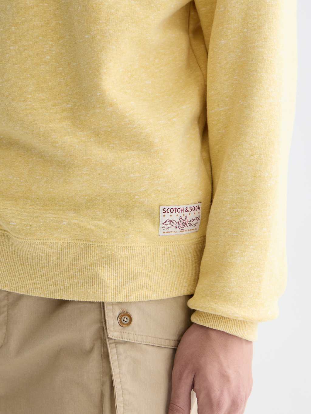 Melange Regular Fit Sweatshirt