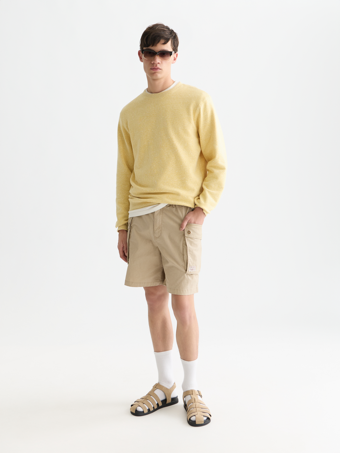 Melange Regular Fit Sweatshirt