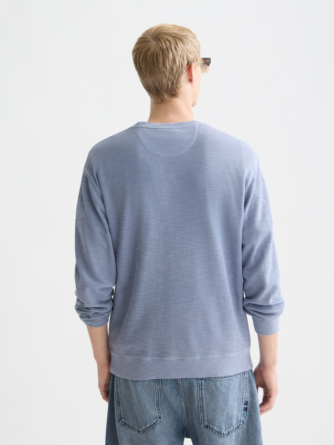Garment Dyed Regular-Fit Sweatshirt