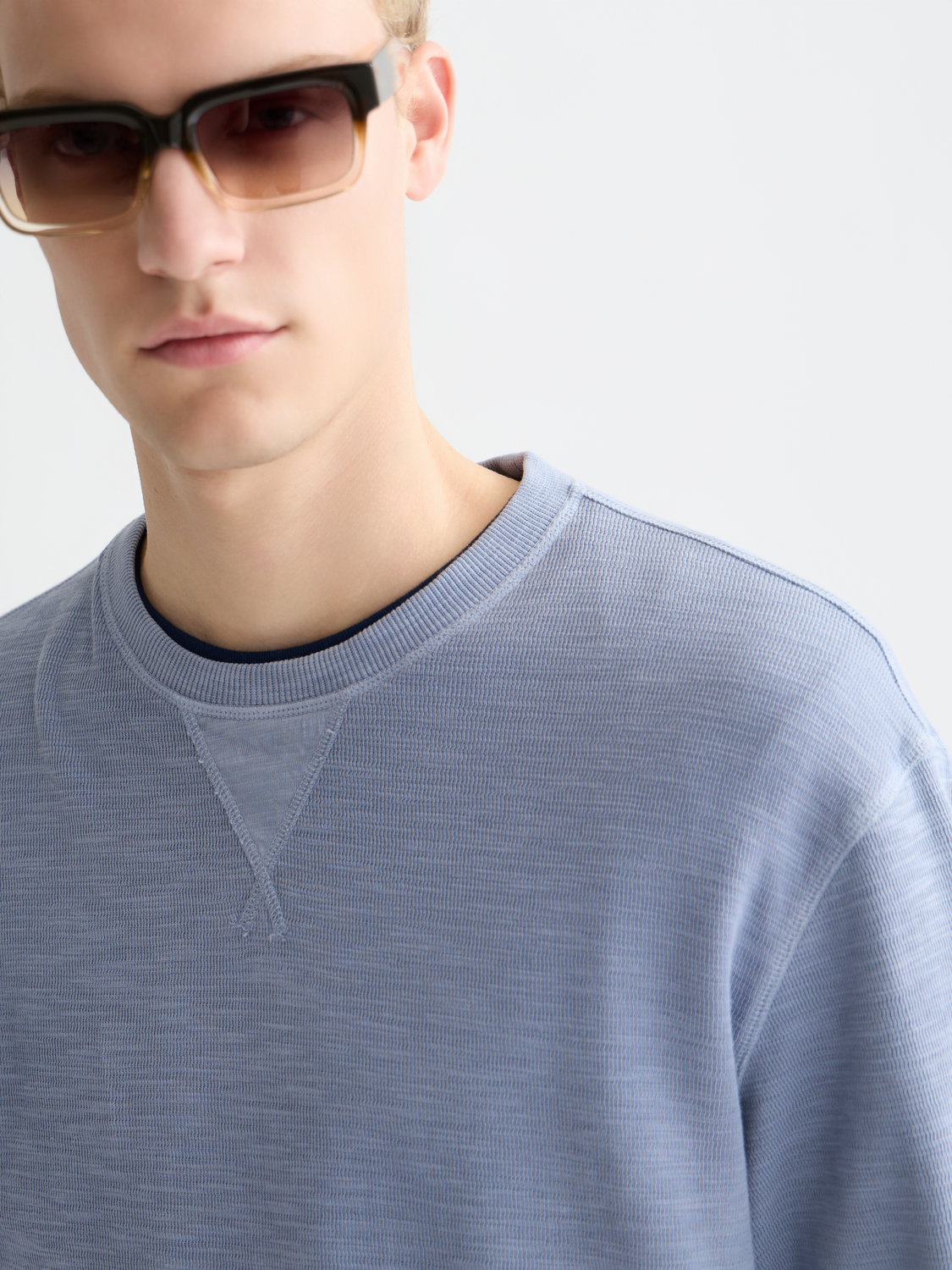 Garment Dyed Regular-Fit Sweatshirt