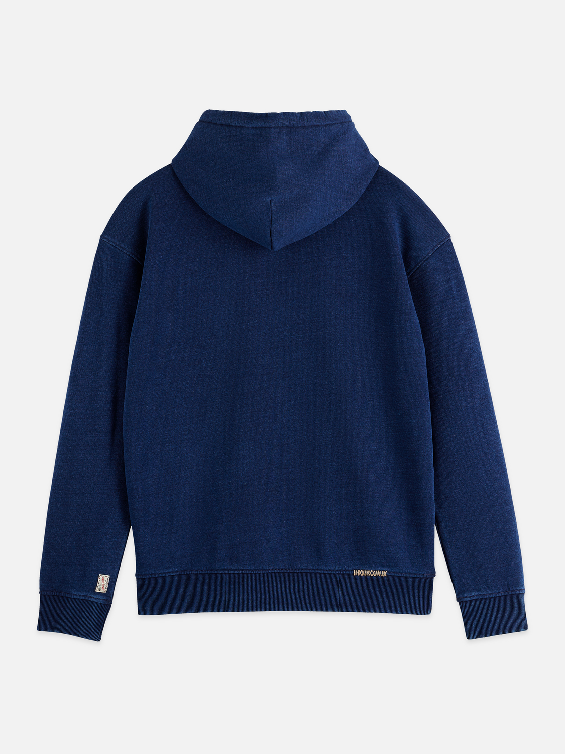 Worked Out Twisted Indigo Relaxed-Fit Hoodie