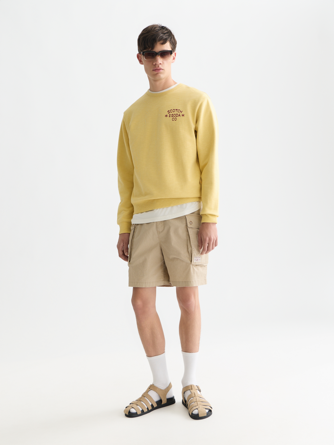 Left Chest Logo Regularfit Sweatshirt