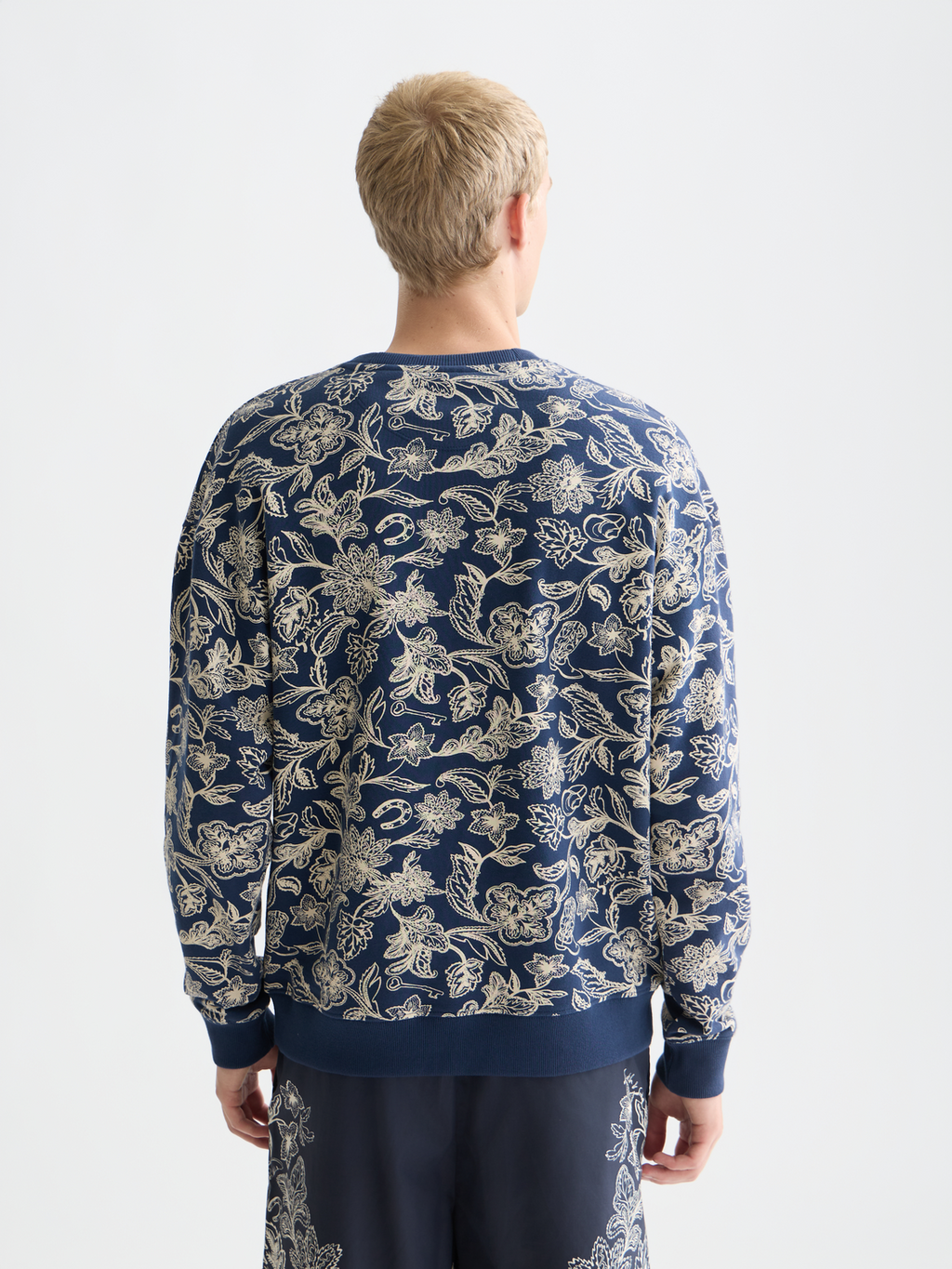 Printed Relaxed Fit Sweatshirt