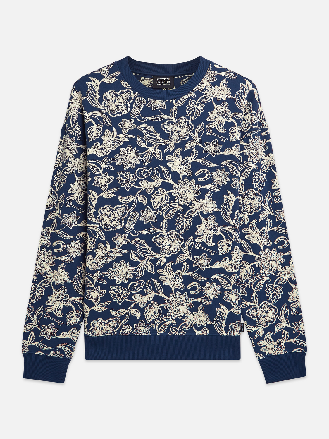 Printed Relaxed Fit Sweatshirt