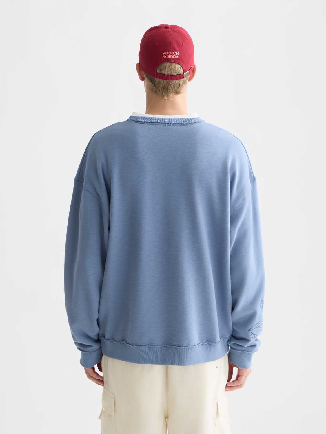 Embroidered Loose-Fit Sweatshirt