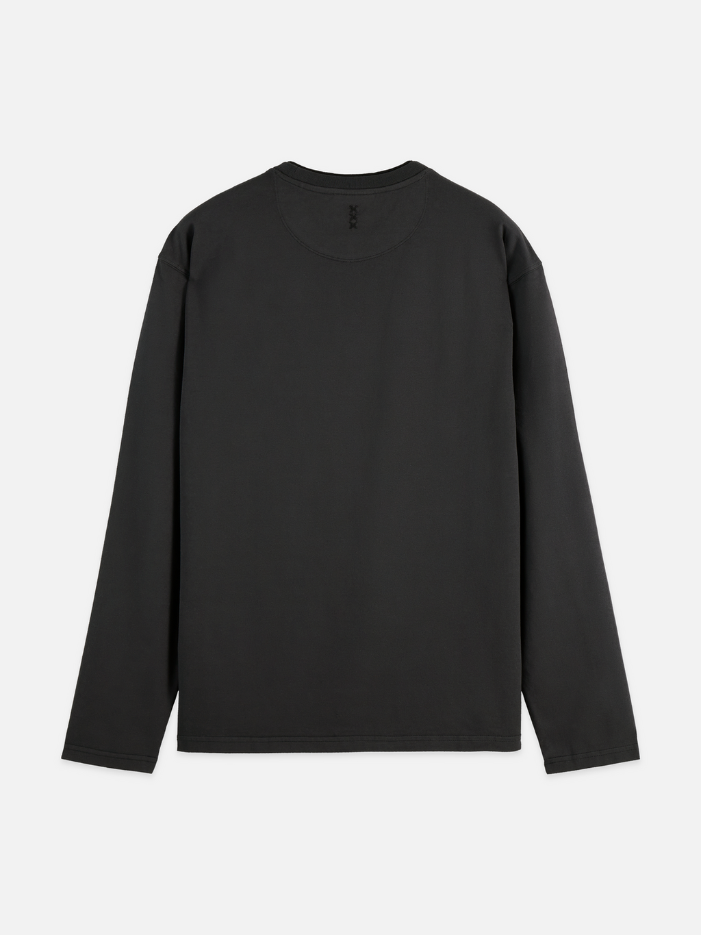 3 Crosses Relaxed-Fit Garment-Dyed Long Sleeve T-Shirt