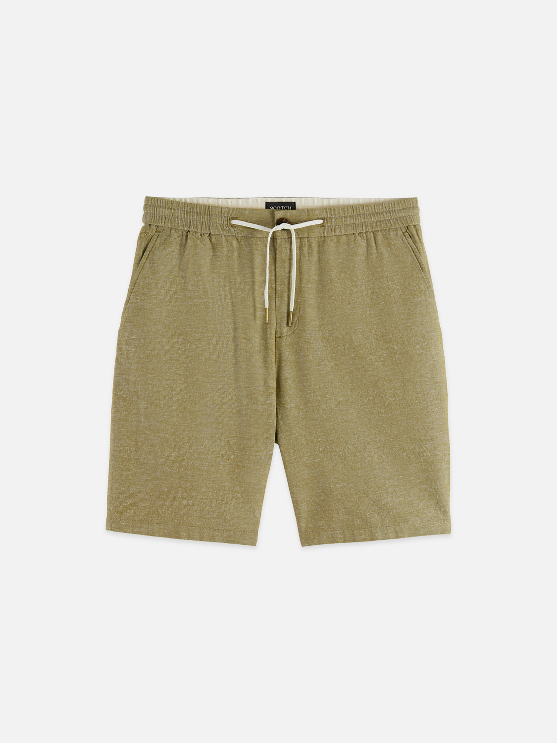 Seasonal Core Fave Cotton Linen Regular-Fit Chino Shorts